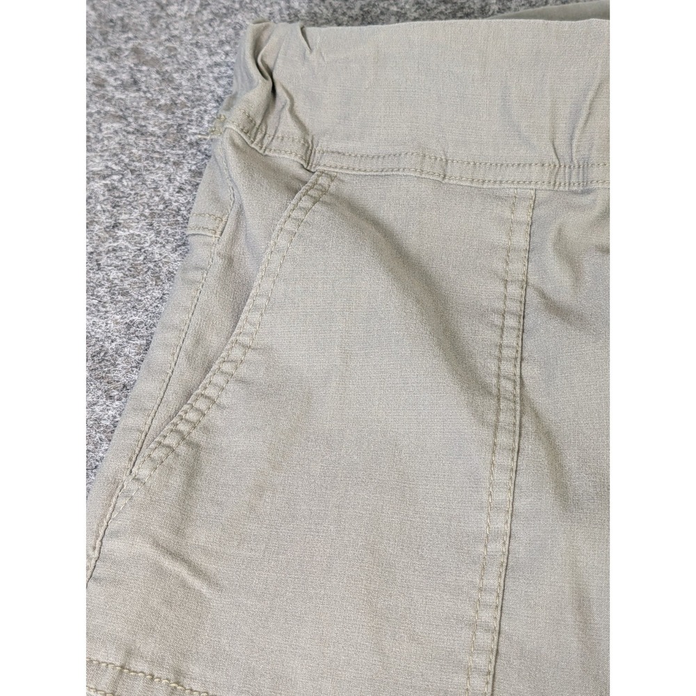 Bevy Flog Jogger Pants Elastic Waist Pockets Ankle Womens Sz30 Greenish Gray EUC - Picture 5 of 14